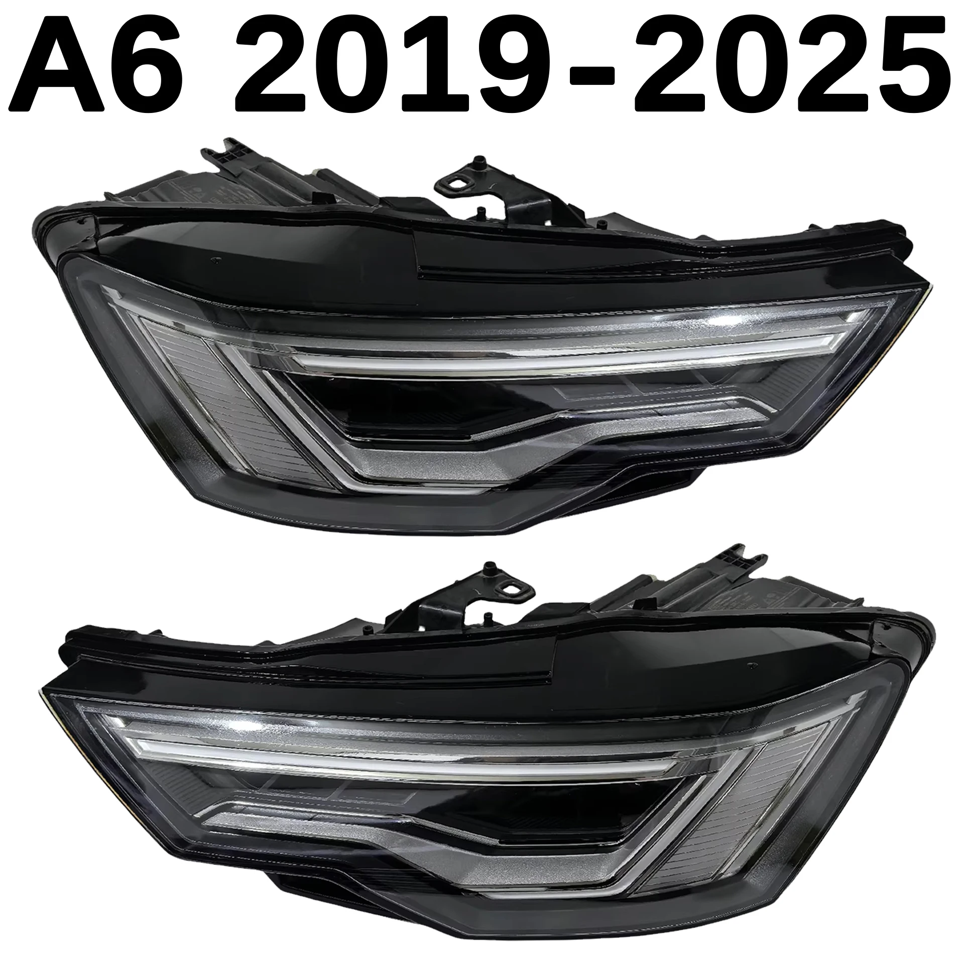 

Подходит для фар Audi A6 C8 2019-2025, светодиодные фары, высококачественные фары 4K0941039C 4K0941040C
