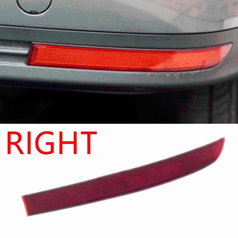 1/2Pcs Left Right Car Red Rear Bumper Reflector for Volkswagen Touran 2006-2010 1T0945106A