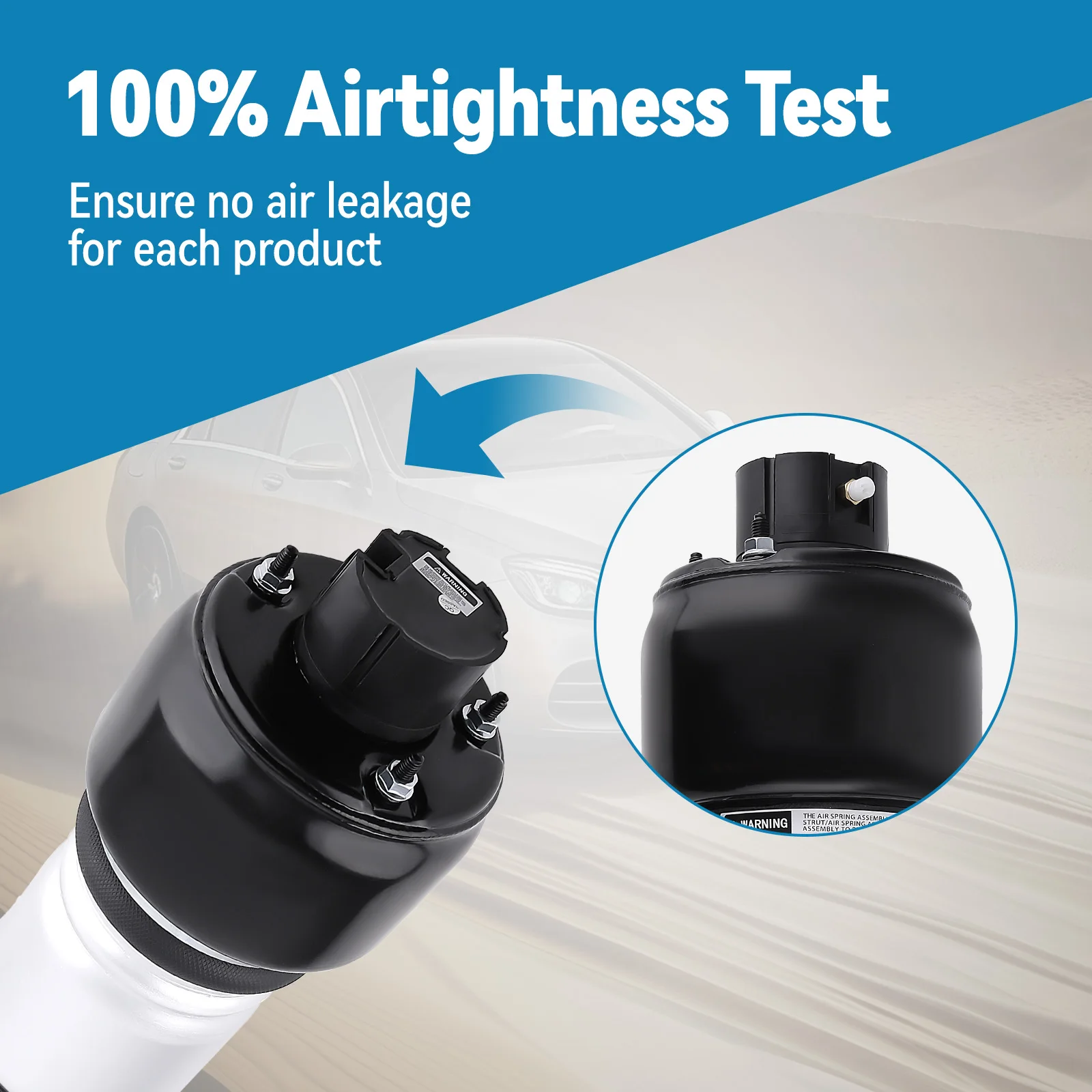 Luftfederung Stoßdämpfer vorne rechts für Mercedes E200 E220 E240 E270 E320 E500 für Benz Cls C219 Cls500 Air matic 05-06 2113205413