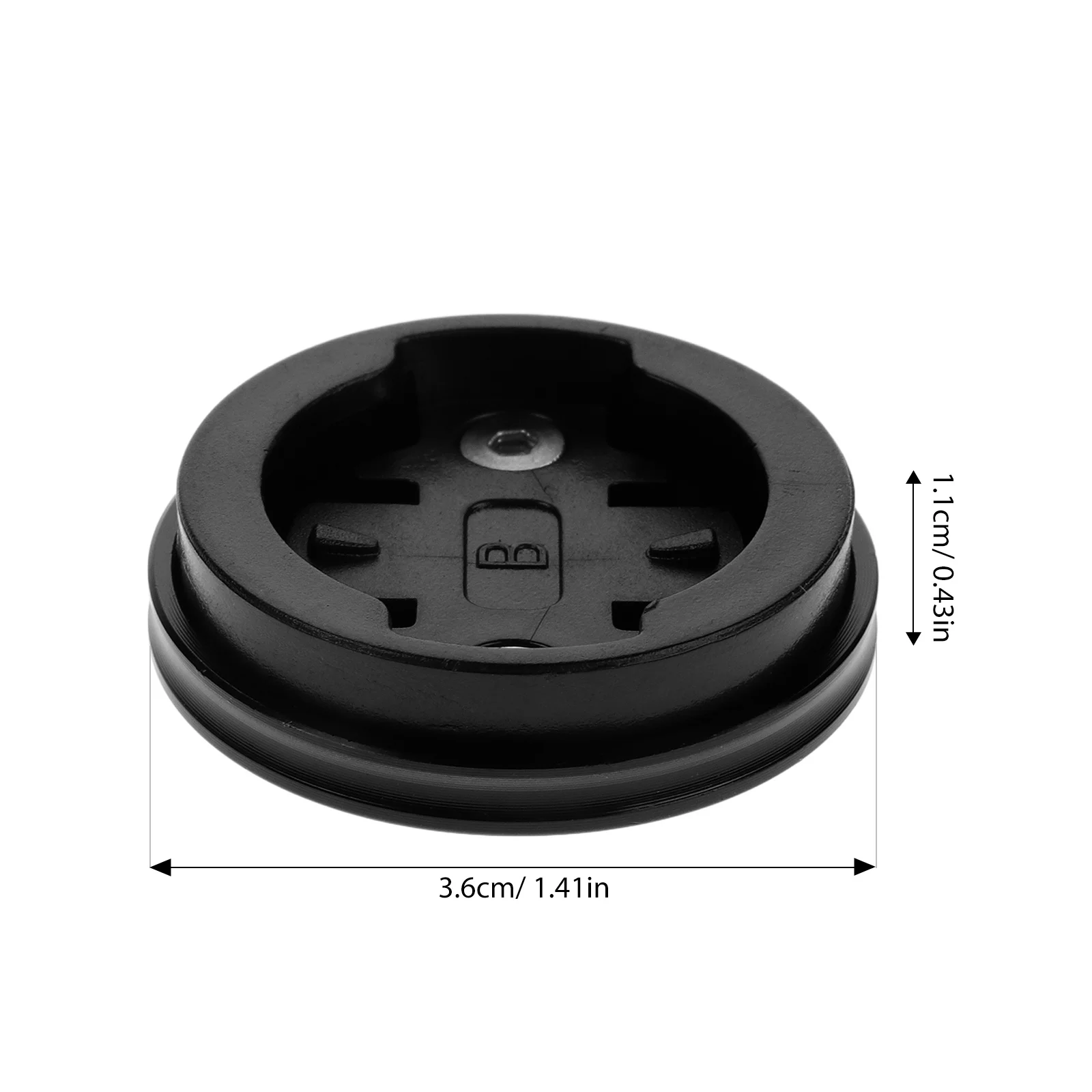 قاعدة كمبيوتر للدراجة ذات غطاء علوي من الألومنيوم لجزء استبدال الدراجة المتوافق مع Wahoo #6