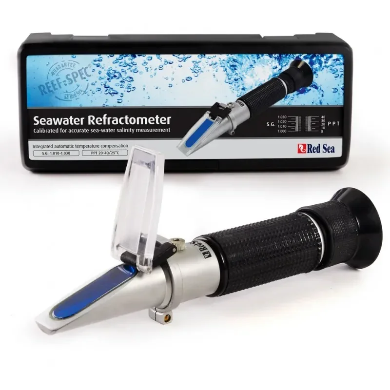 

Redsea Aquarium Optical Refractometer for Measuring the Absolute Salinity of Seawater at 25oC/77oF Red Sea