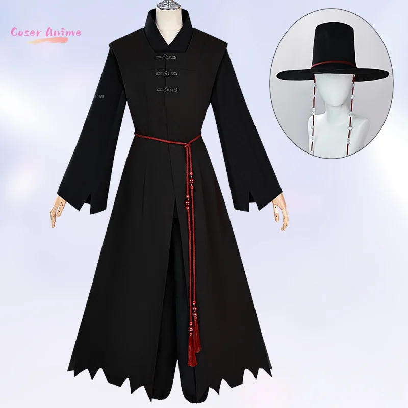 

KPop Demon Hunters Saja Boys Jinu Cosplay Costume Uniform Halloween Carnival Party Christmas Play Role Clothes Clothing