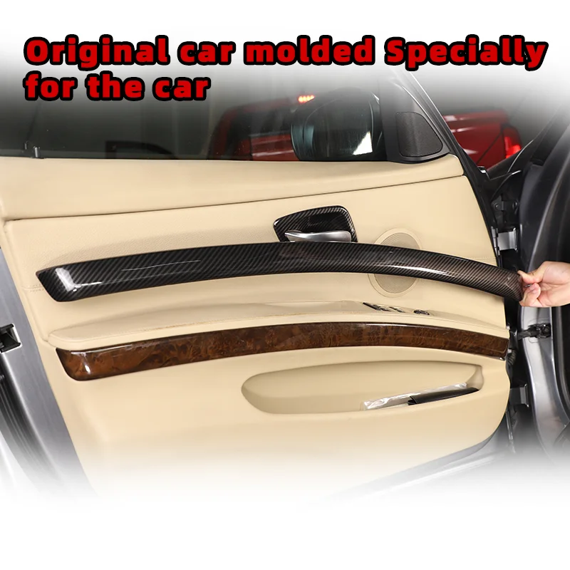 

For 2005-2012 BMW 3 E90 E91 E92 Series interior door panel trim decorative car interior decorative accessories ABS material