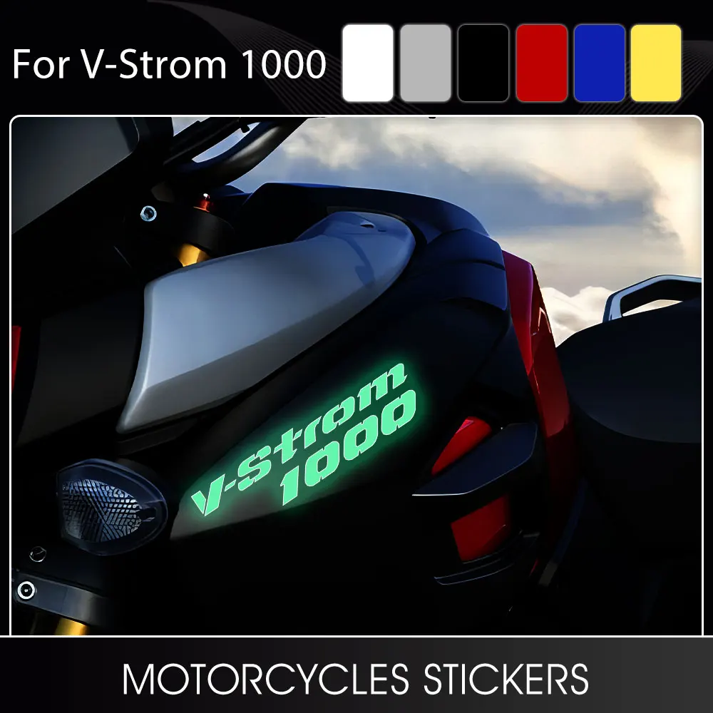 Motorcycle Glow Stickers VStrom 1000 XT for Suzuki V-Strom XT  DL1000 Vstrom1000 Accessories 2002 2003 2014 2015 2016 2018 2019