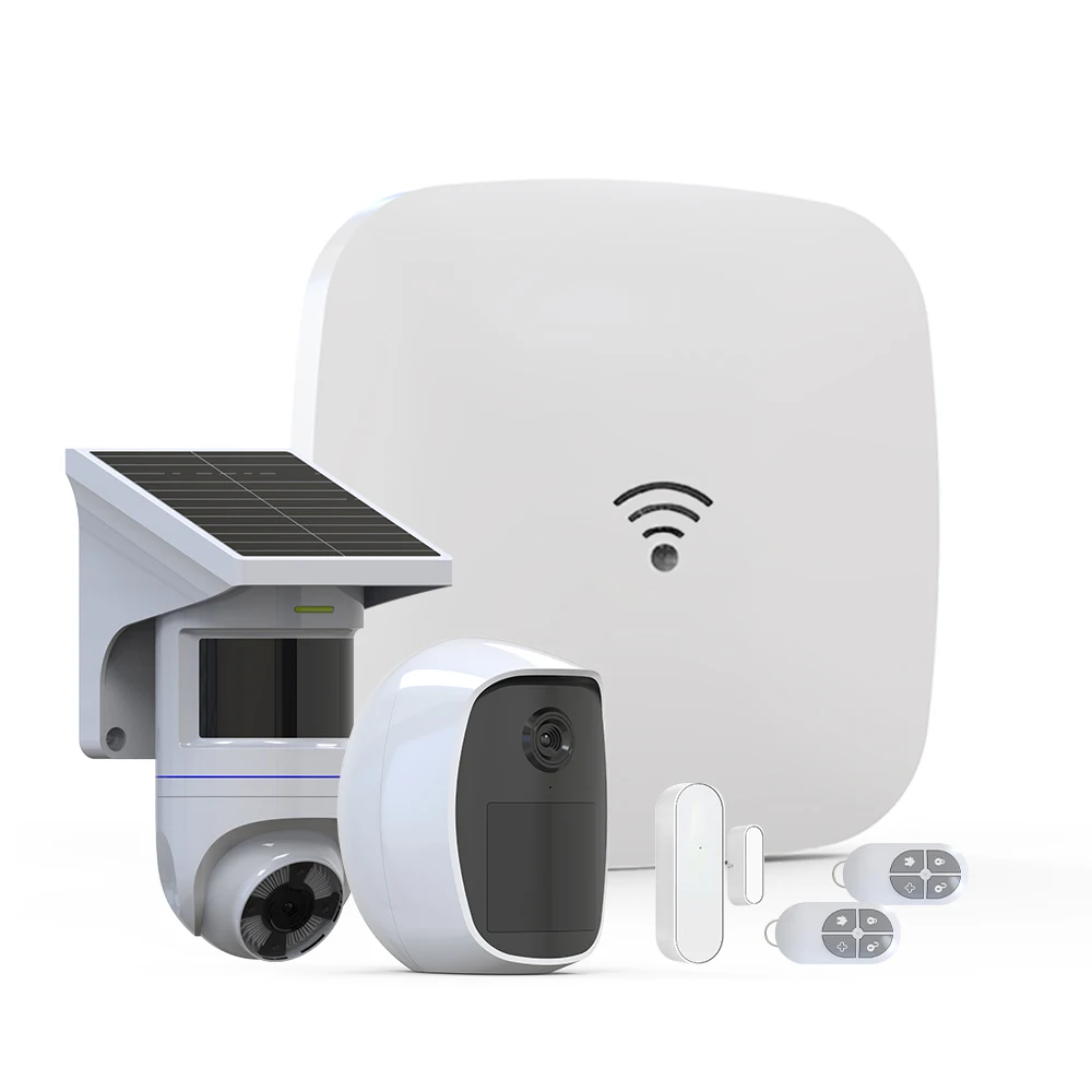 2023 New arrivals Wireless FHSS Technology, Long distance 4G TCP/IP Alarm,Smartphone app control intruder alarm system