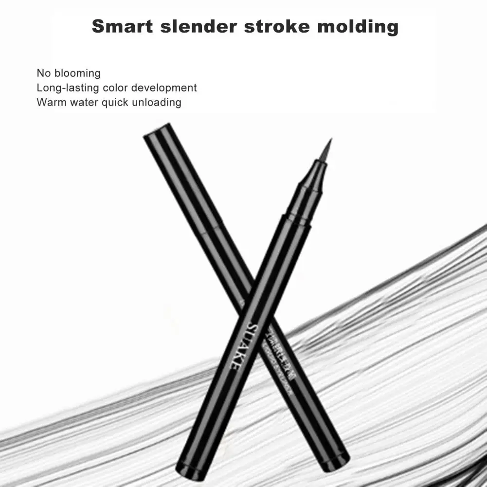 Lápiz Delineador de ojos líquido a prueba de manchas, herramienta de maquillaje sin olor, suministros cosméticos de moda para regalo
