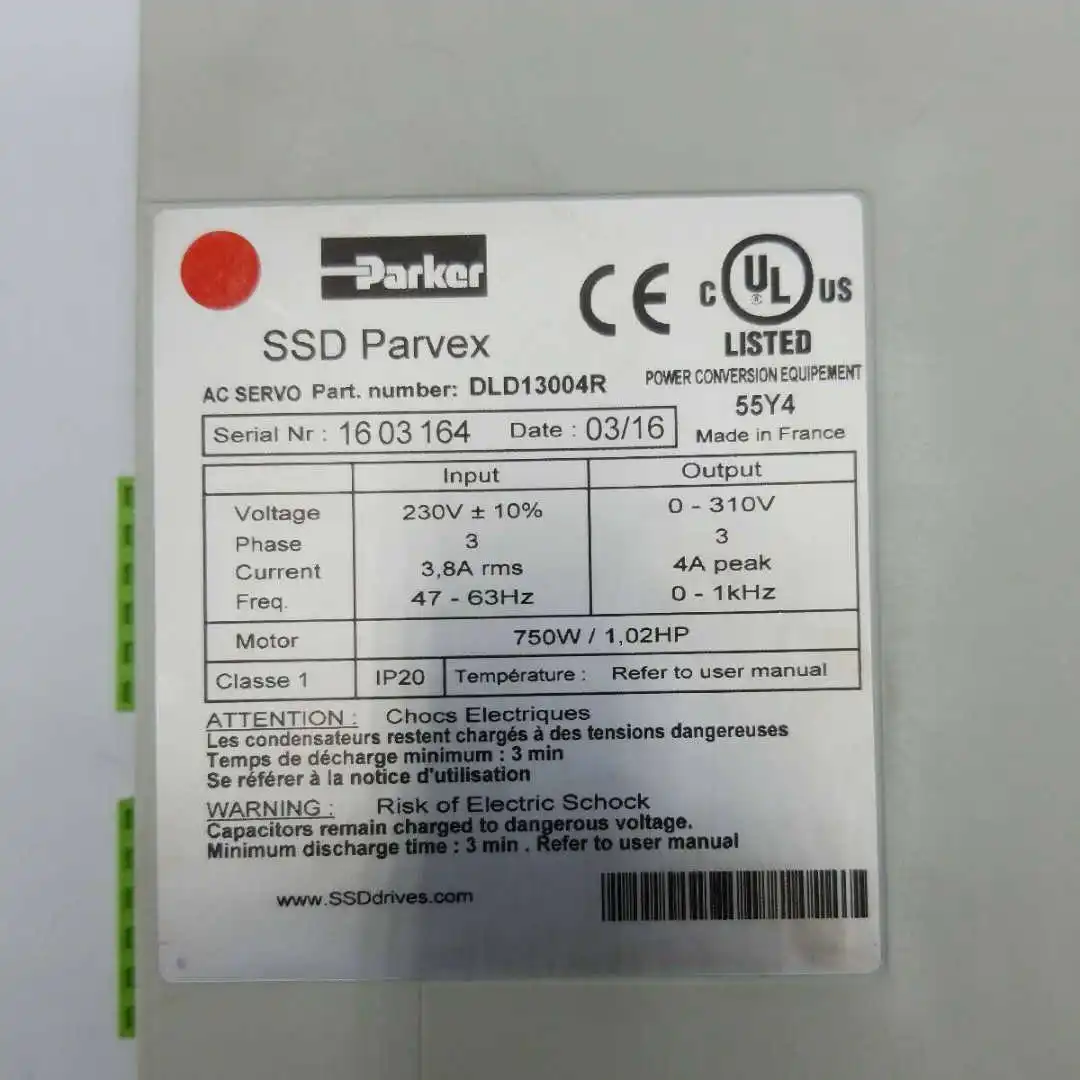 DLD13004R serwonapęd dla parkera