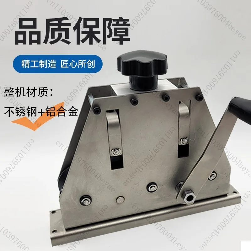 Manual Tube Straightener Tool for 6-25MM Copper & Aluminum Pipes, 9-Roll Pipe Straightening & Bending Correction Tool