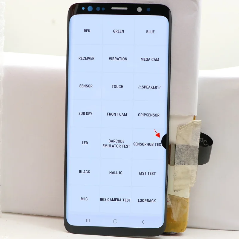 SUPER AMOLED For SAMSUNG Galaxy S9 LCD G960 G9600 G960F G960N G960U Display Touch Screen Digitizer Replacement With Defects