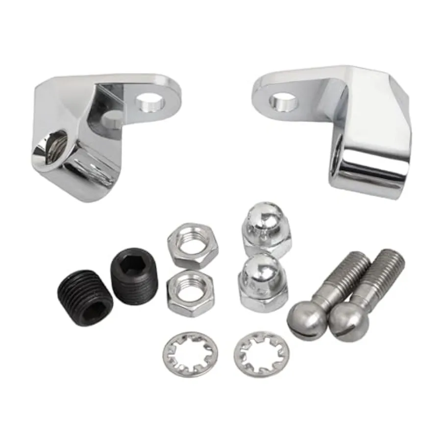 

Motorcycle Front Turn Signal Mount Kits Fit for Harley Dyna Fat Boy Heritage Softail Sportster XL 883 1200C XLH 883 1200