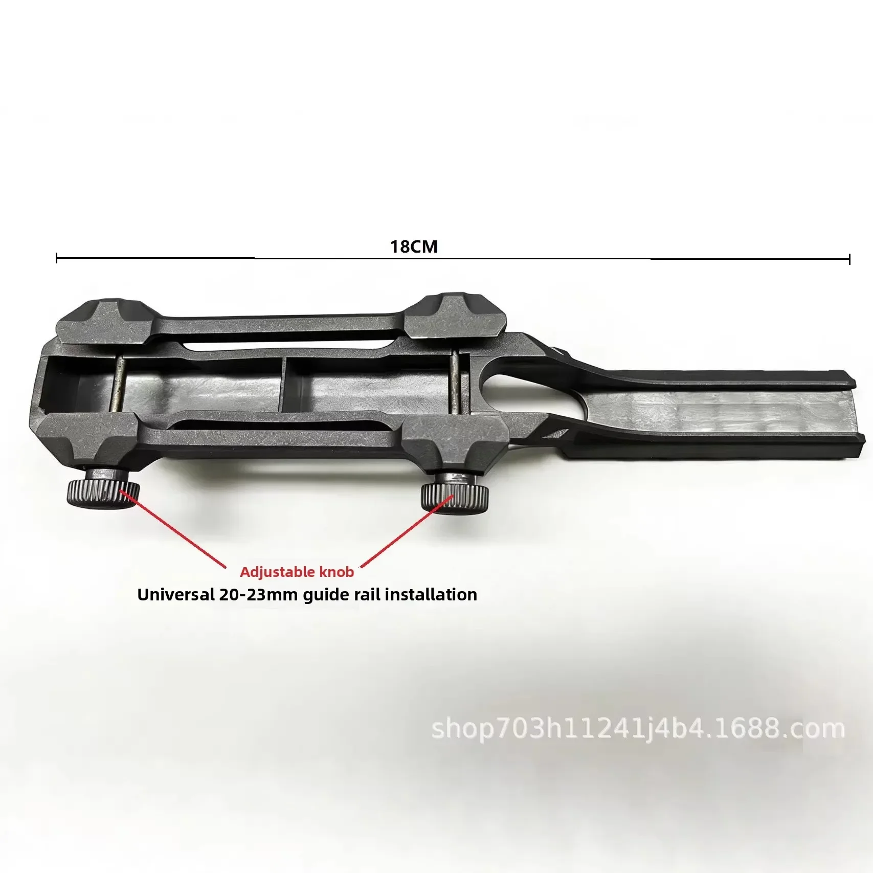 2026 Allwetter-Nylon-Zielfernrohr-Riser-Basis 20mm Dual-Schiene passend für M416 M4A1 Vier-Jahreszeiten-Outdoor-Zubehör – Detail 2