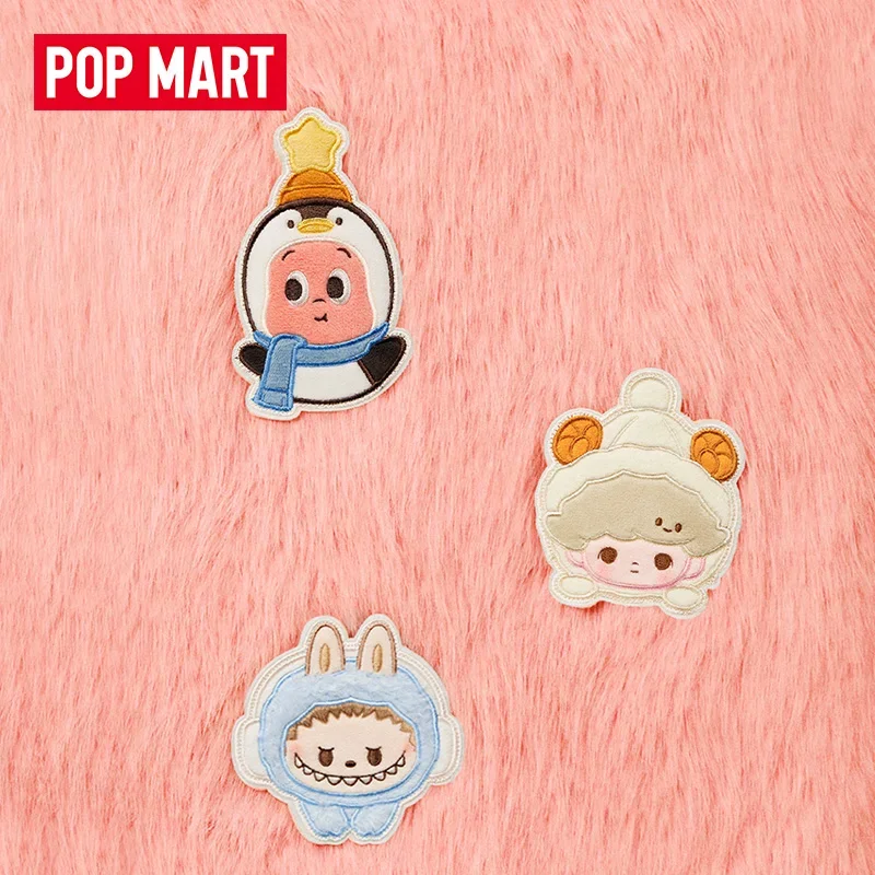 

POPMART POP BEAN Fluffy Cozy Series Crossbody Bag Blind Box Anime Action Figure Guess Bag Ornament Figurines Home Decor Dolls