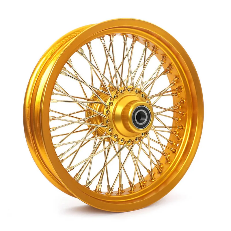 

Steel Motorcycle Rims 16 18 19 20 21 Inch Single/Double Disc 40 48 60 80 Spokes Motorcycle Wheels For Harley