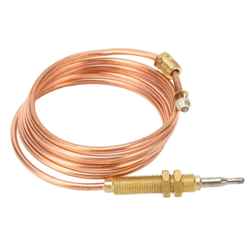 

Gas Thermocouple HR0001 120cm Copper Universal Gas Stove Replacement Thermocouple For Oven Gas Cooker