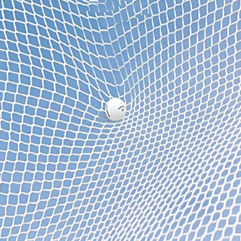 10*7   Outdoor Golf Practice Ball Net Black Polyester Knotless Net Black Ball