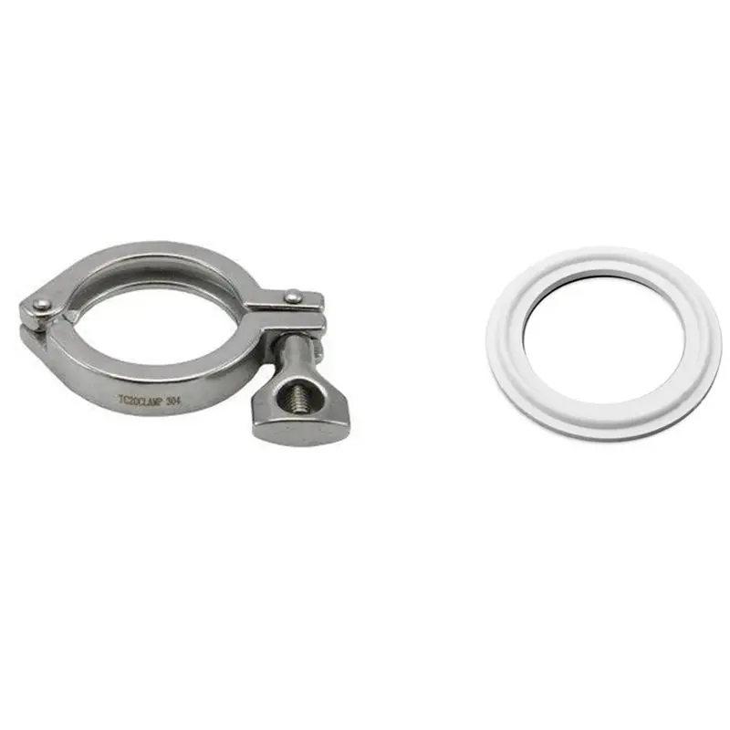 

【NOW SAVE】Ferrule With O-Ring Seal Stainless Steel Tri Clamp Fitting For Home Brewing Equipment B