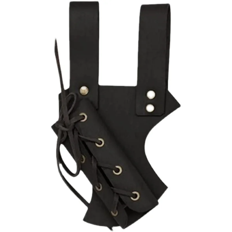 Medieval Battle Knight Sword And Knife Case Viking Period ield ape Authentic Leather Props for Cosplay And Gng