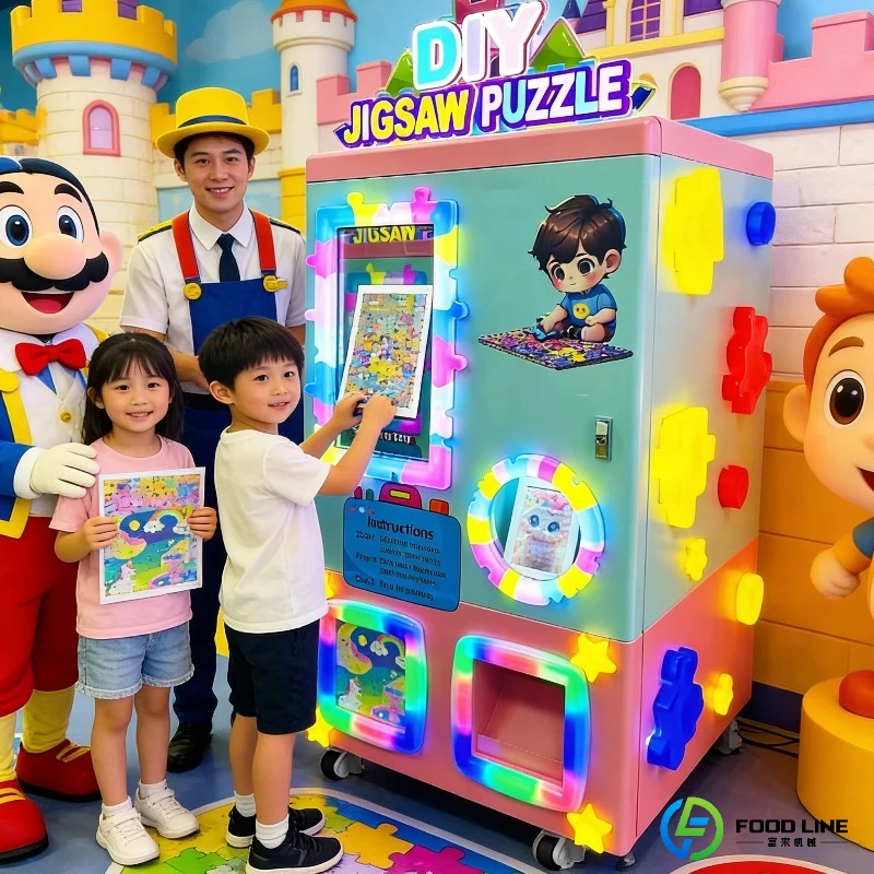 2026 Airports Vending Machine Printing A4 Sublimation Jigsaw Puzzles Energy Saving 32