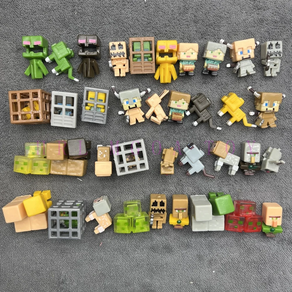 24 قطعة/36 قطعة/المجموعة/المجموعة لعبة كلاسيكية عالمية صغيرة نماذج شخصية محيطية الحلي البلاستيكية لعب الأطفال