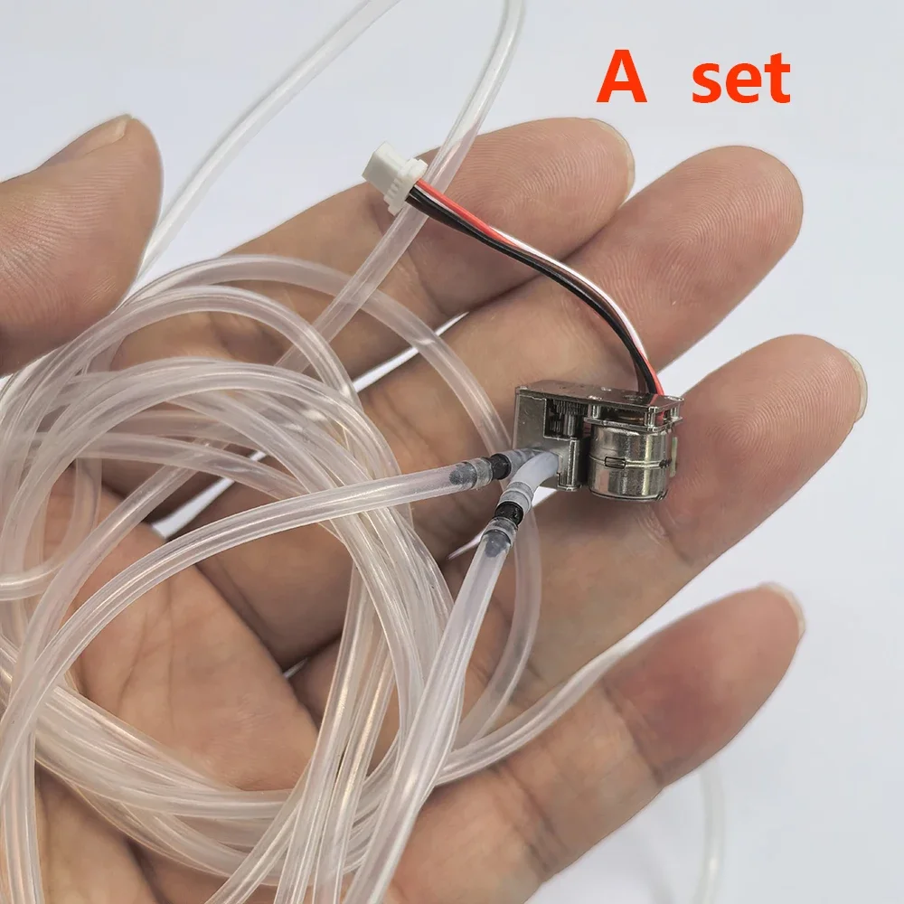 Tiny Mini 8mm Gear Stepper Motor Metering Precise Peristaltic Pump Flow Control Water Liquid dosing Pump for Medical Experiment