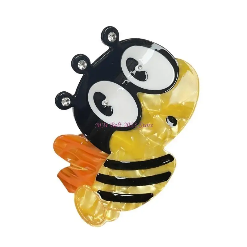 49Me Acetat Säure Eulen Haarklaue für Mädchen Cartoon Tierkrallen Clip Clip Haarstyling Clip Elegante Haarklemme für Kinder