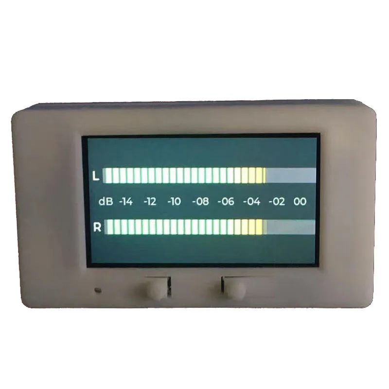 Amplifier Voice Control Pickup Analog VU Meter LCD Audio Level Color Spectrum Module