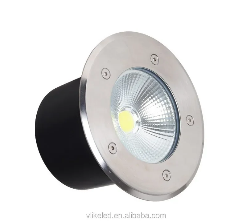 

3W 5W 7W warm white 220V 12V Buried Cob Inground Lighting Waterproof Led Underground Light