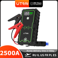 UTRAI Power Bank 2500A Jump Starter Portable Charger Car Booster 12V Auto Starting Device Emergency Car Battery Starter