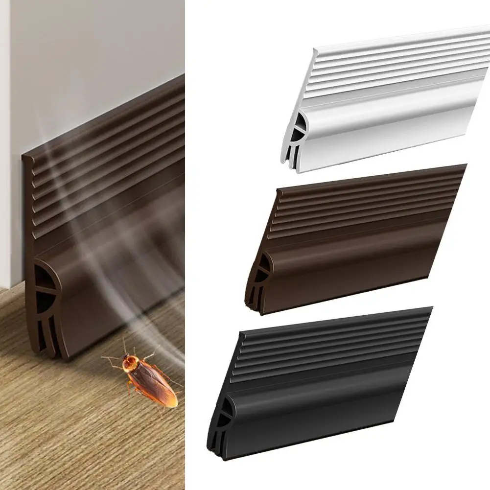 Door Bottom Seams Door Bottom Sealing Strip Air Baffle Strip Effective Barrier Against Drafts Dust Protection