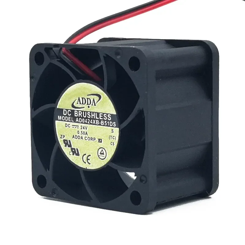 For ADDA AD0424XB-B51DS 24V 0.50A 4028 4 cm Inverter High Airflow High Performance Fan