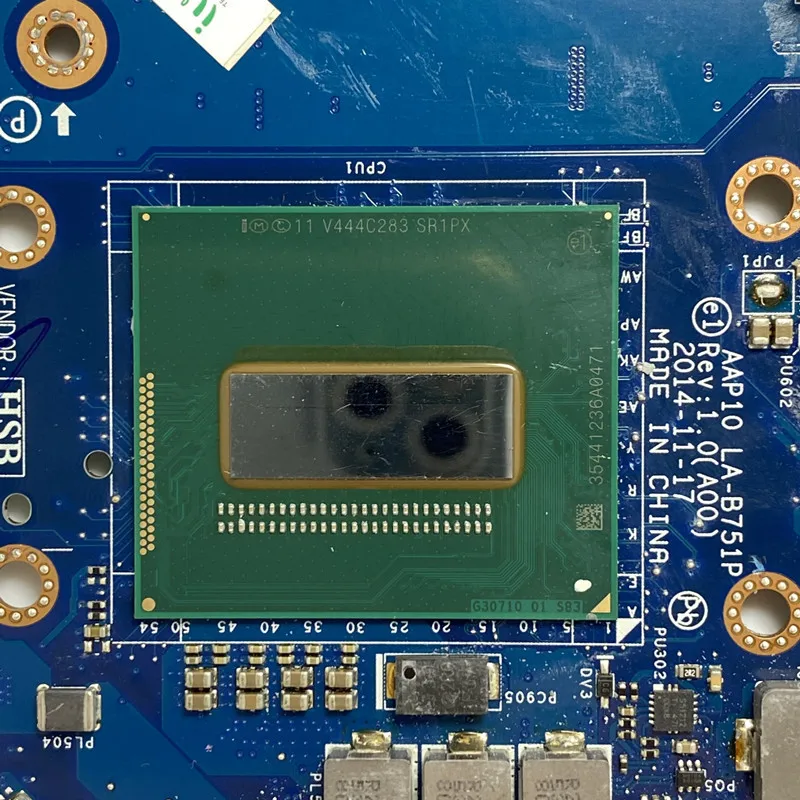

CN-0JM7P2 0JM7P2 JM7P2 с процессором SR1PX I7-4710HQ AAP10 LA-B751P для DELL 15 R1 17 R2, материнская плата для ноутбука, 100% полное тестирование, хорошо