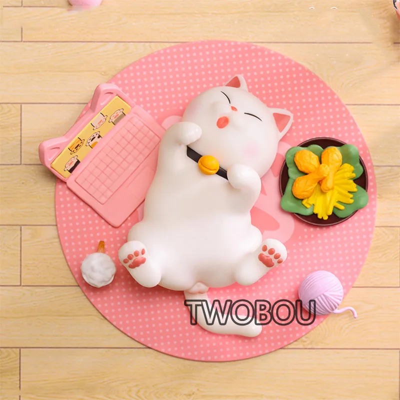 Meow Chuông 4 Dễ Dàng Lúc Series Mù Hộp Đồ Chơi Anime Hình Búp Bê Bí Ẩn Hộp Caixa Misteriosa Kawaii Mô Hình Cho Bé Gái quà Tặng Sinh Nhật