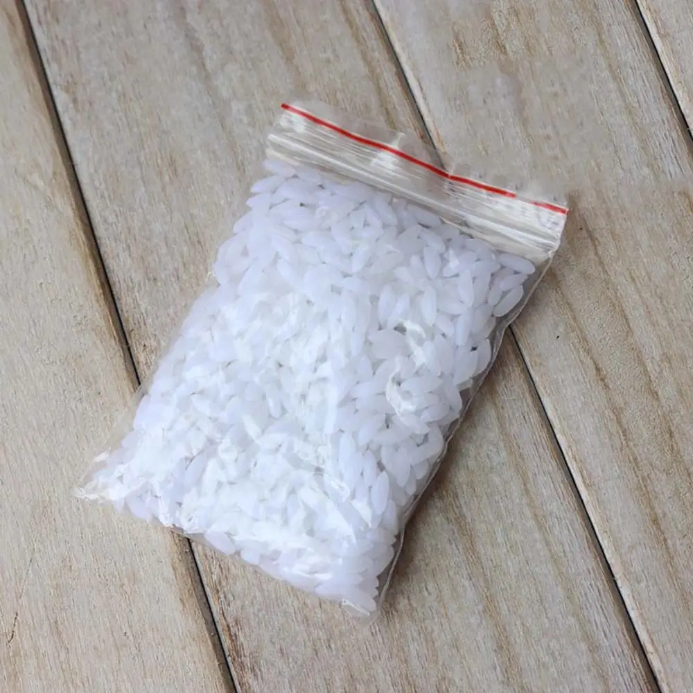 

PVC Ornaments Handmade Display Prop Cabinet Decoration Fake DIY Fake Rice Photography Prop Rice Model Simulation Rice Grain