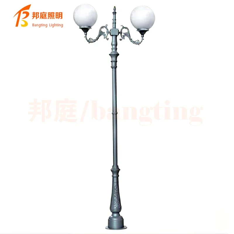 European-style LED street garden lawn lamp waterproof outdoor lights landscape park villa community high pole lamps