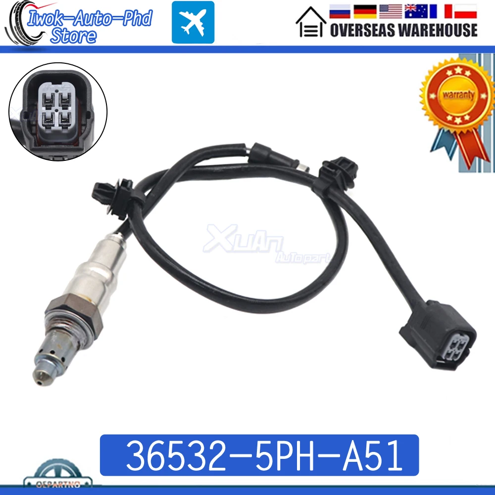 

36532-5PH-A51 Downstream Rear Probe Air Fuel Ratio Lambda Oxygen O2 Sensor for Honda CR-V LX 2.4L KA CVT 2017 2018 2019