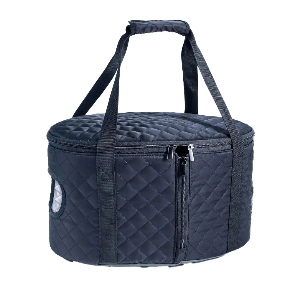 

Сумка-переноска для медленноварки, нейлоновая сумка для перевозки продуктов, стеганая нейлоновая сумка с теплоизоляцией для медленноварки