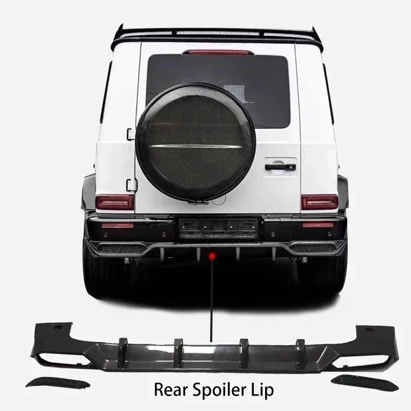 2019-2022 الترقية إلى B- style Car Wide Auto Kit G CLASS W464 G63 طقم هيكل من ألياف الكربون مصدات السيارة