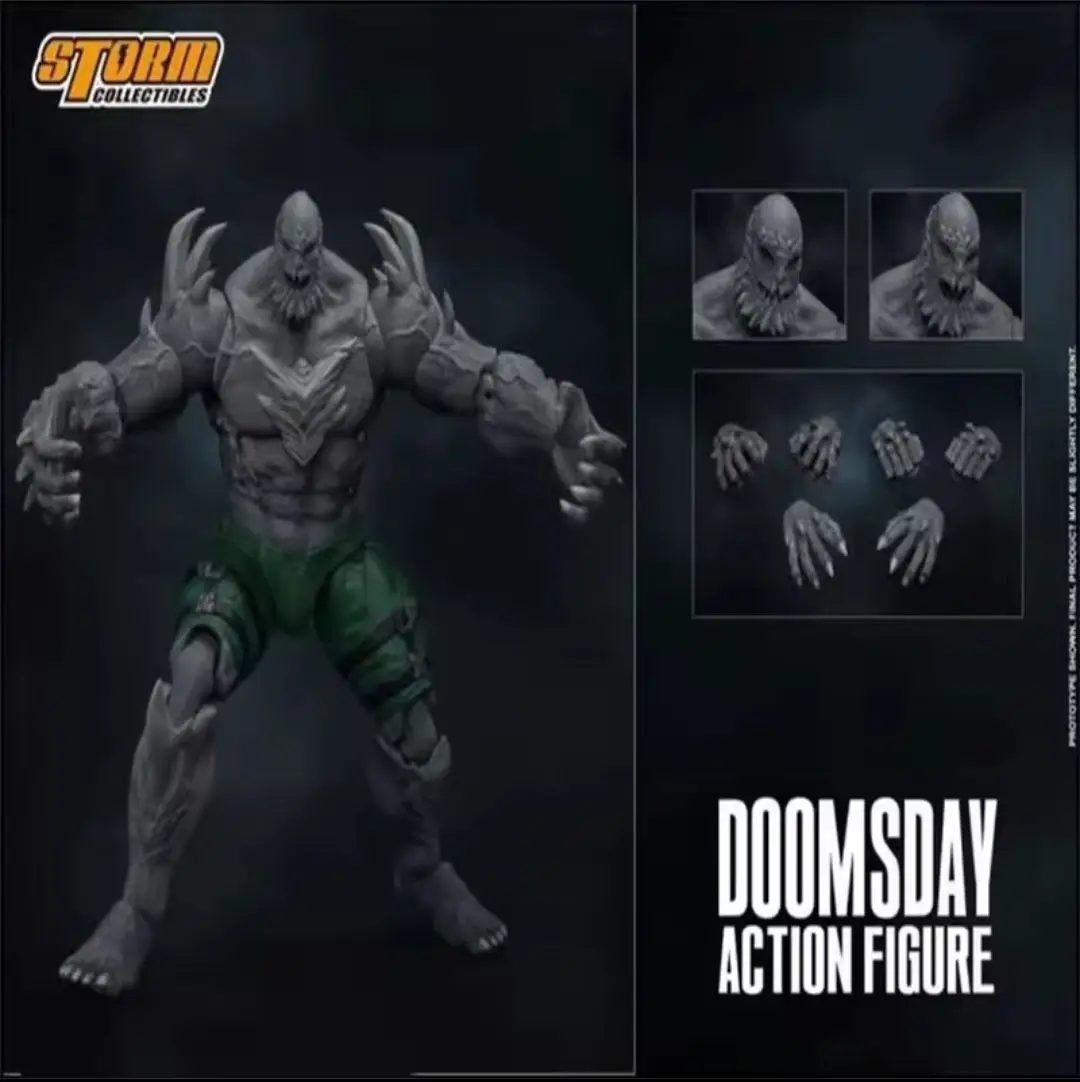 In-stock Storm Toys Justice League DOOMSDAY DARKSEID BANE LOBO ARES 1/12 Action Figure Model Collectible Gift view 2