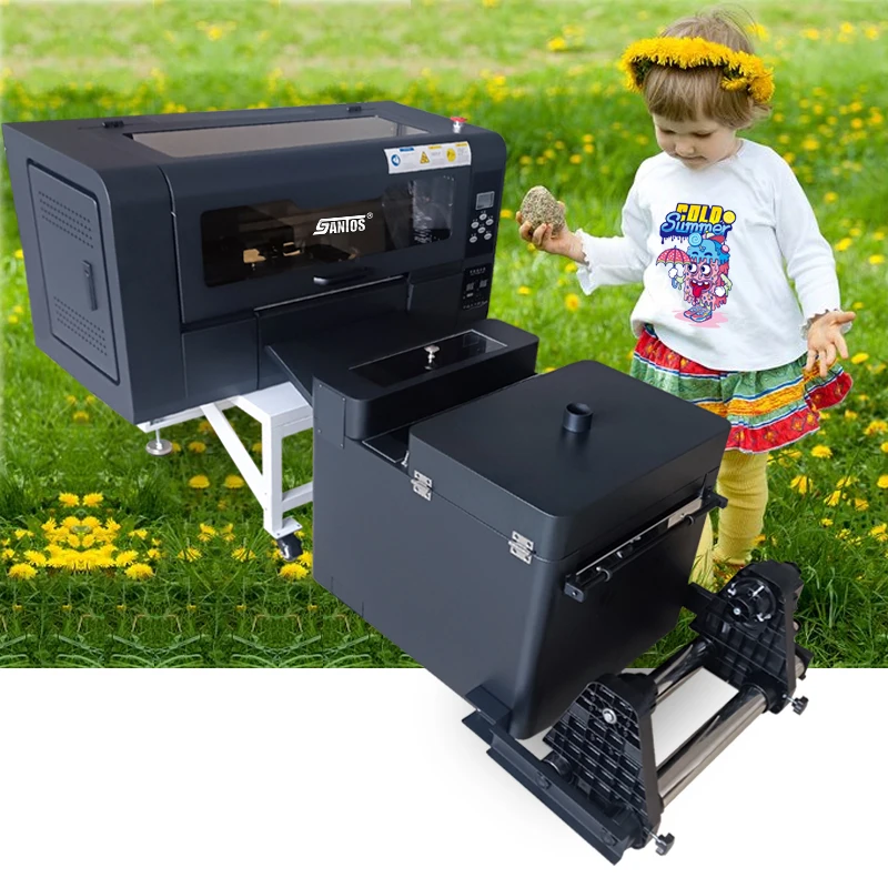 Dtf Printer A3 Dual Xp600 Printhead Pet Film Heat Transfer Hoodie Tshirt 30Cm Dtf Printer Printing Machine