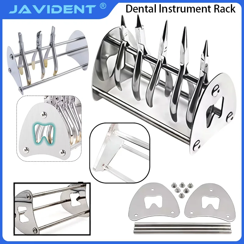

1Pcs Multifunctional Stainless Steel Dental Orthodontic Holder; Dental Technician's Forceps Holder for Extraction Forceps