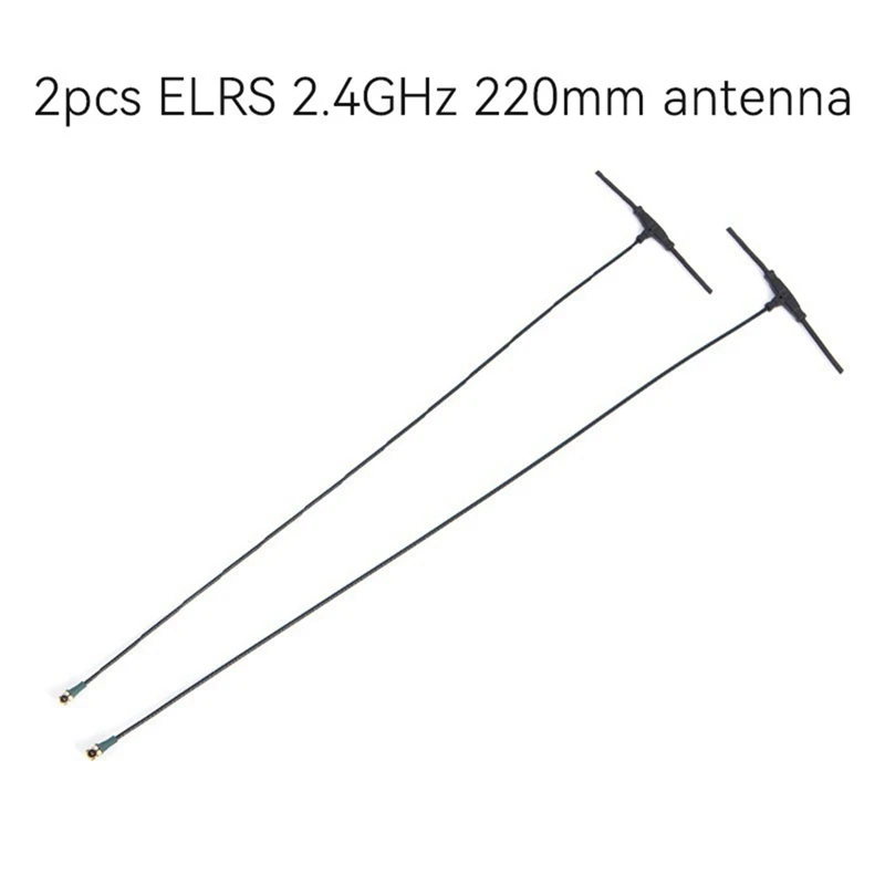 A73E-2PCS ELRS 2.4Ghz Antennas High-Speed Transmission Antennas For FPV Remote Control Aircraft Models