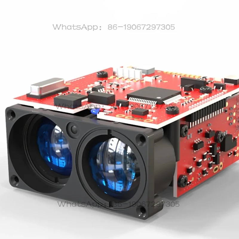 Applicable To 600m 1000m Distance Measure Sensor RS232 1500m Laser Rangefinder Module