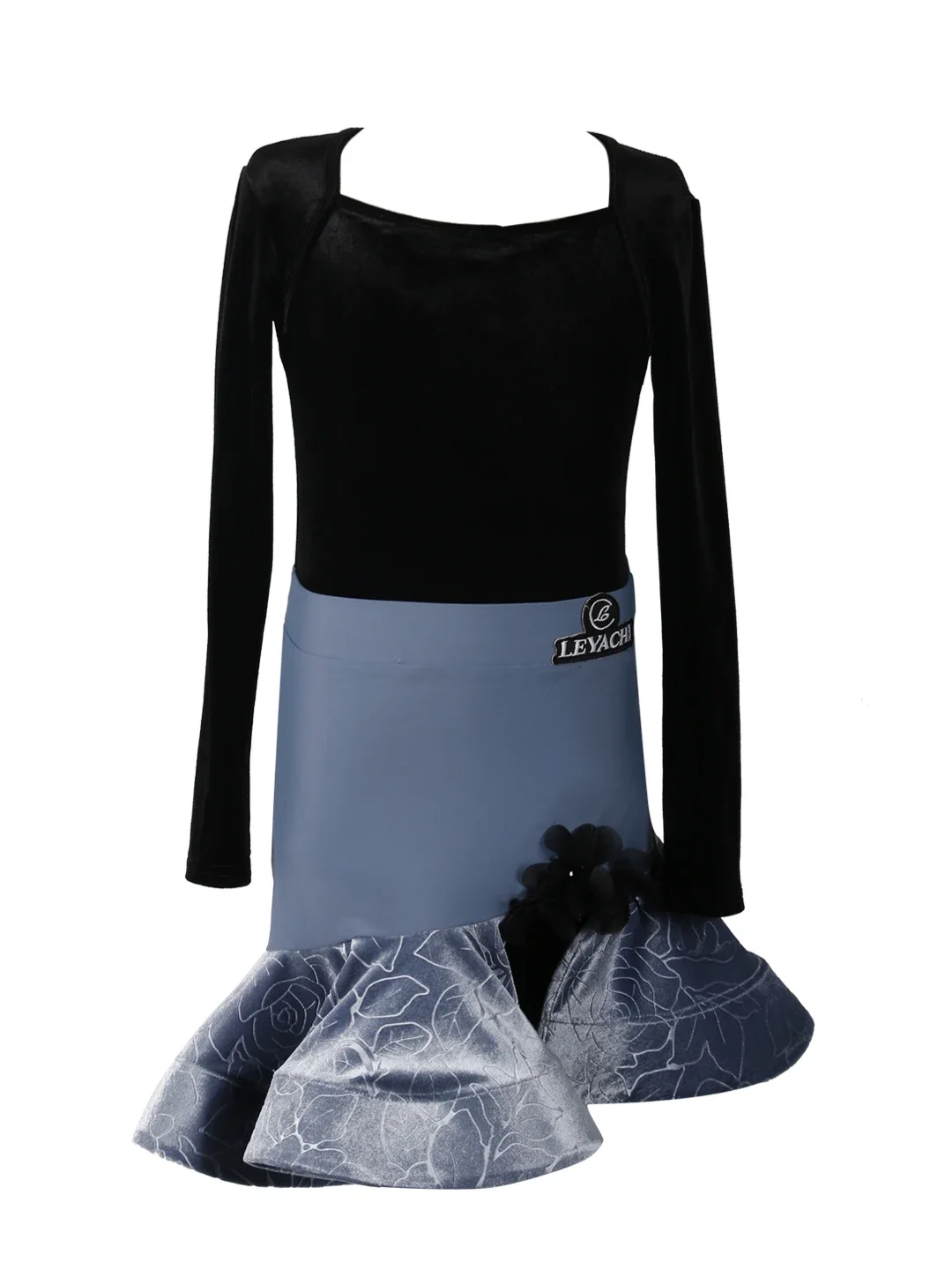 Rumba samba Tango ชุดเต้นรำละตินสำหรับเด็กผู้หญิงชุดฝึกเต้นละตินชุดชุดเชียร์ลีดเดอร์สำหรับเด็ก