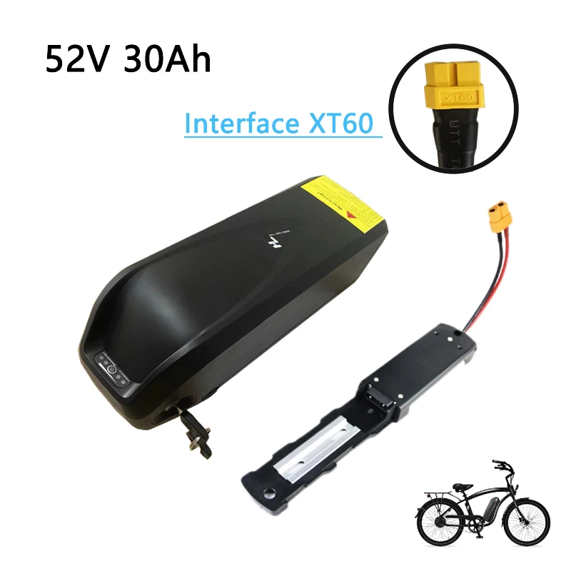 

52V 30Ah Battery for 30000mah Hailong G80 Max 2000W Accessories 18650 Originele Cells and Charger