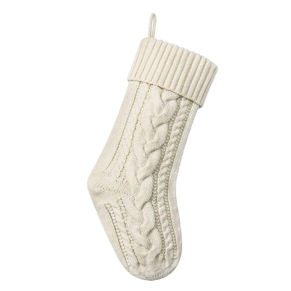 زينة عيد الميلاد جوارب عيد الميلاد 46 سم مستلزمات عيد الميلاد ديكورات ذاتية الصنع زينة شجرة عيد الميلاد عالية الجودة