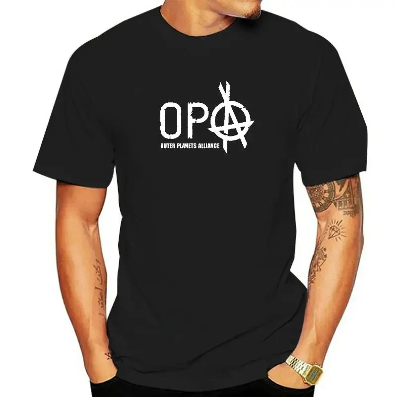 2025 New Men  Tshirt Custom Printed The Expanse Short Sleeve O Neck Casual Tee for Beach