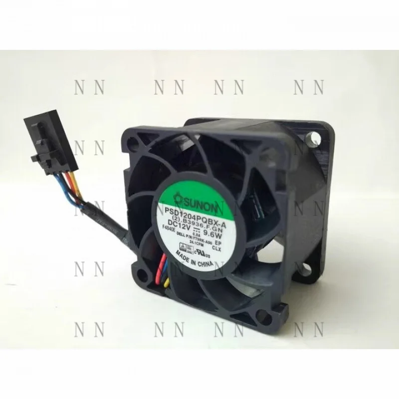 WEP  NEW FOR SUNON 4028 PSD1204PQBX-A DC12V 9.6W 0.8A Server fan