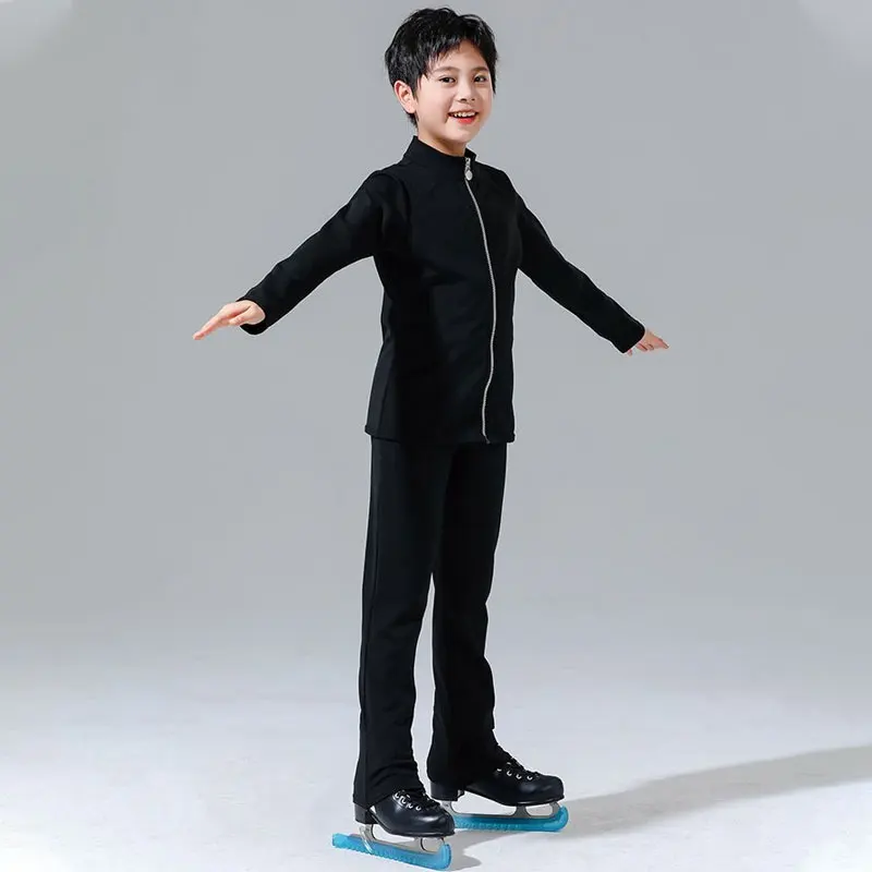 Men's figure skating training suit, skating set, skating suit, skating pants, skating pants, skating jacket