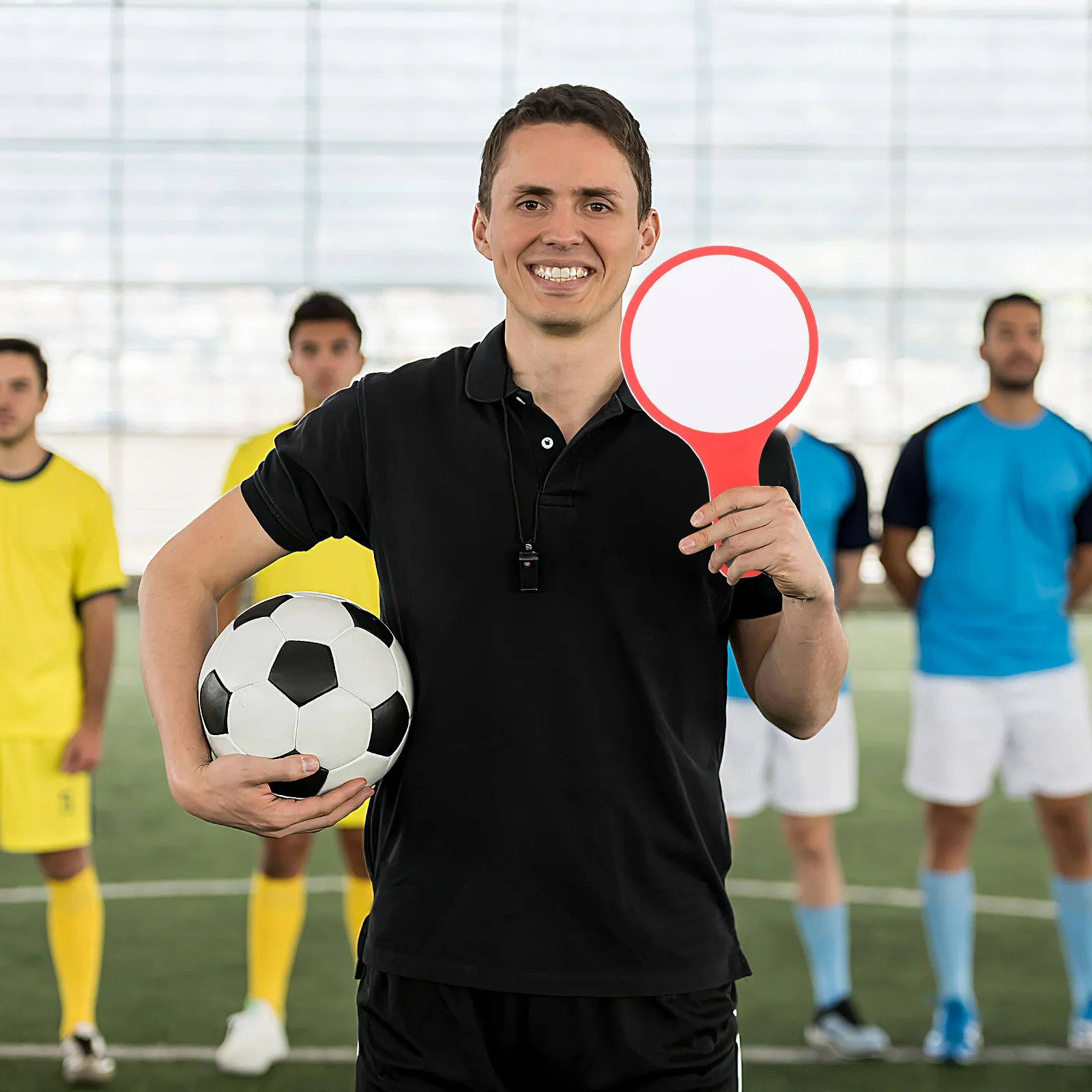 

2Pcs Dry Erase Answer Paddle Mini Whiteboard Handheld Scorecard for Classroom Voting Auction Bid Display White Dry Erase Board