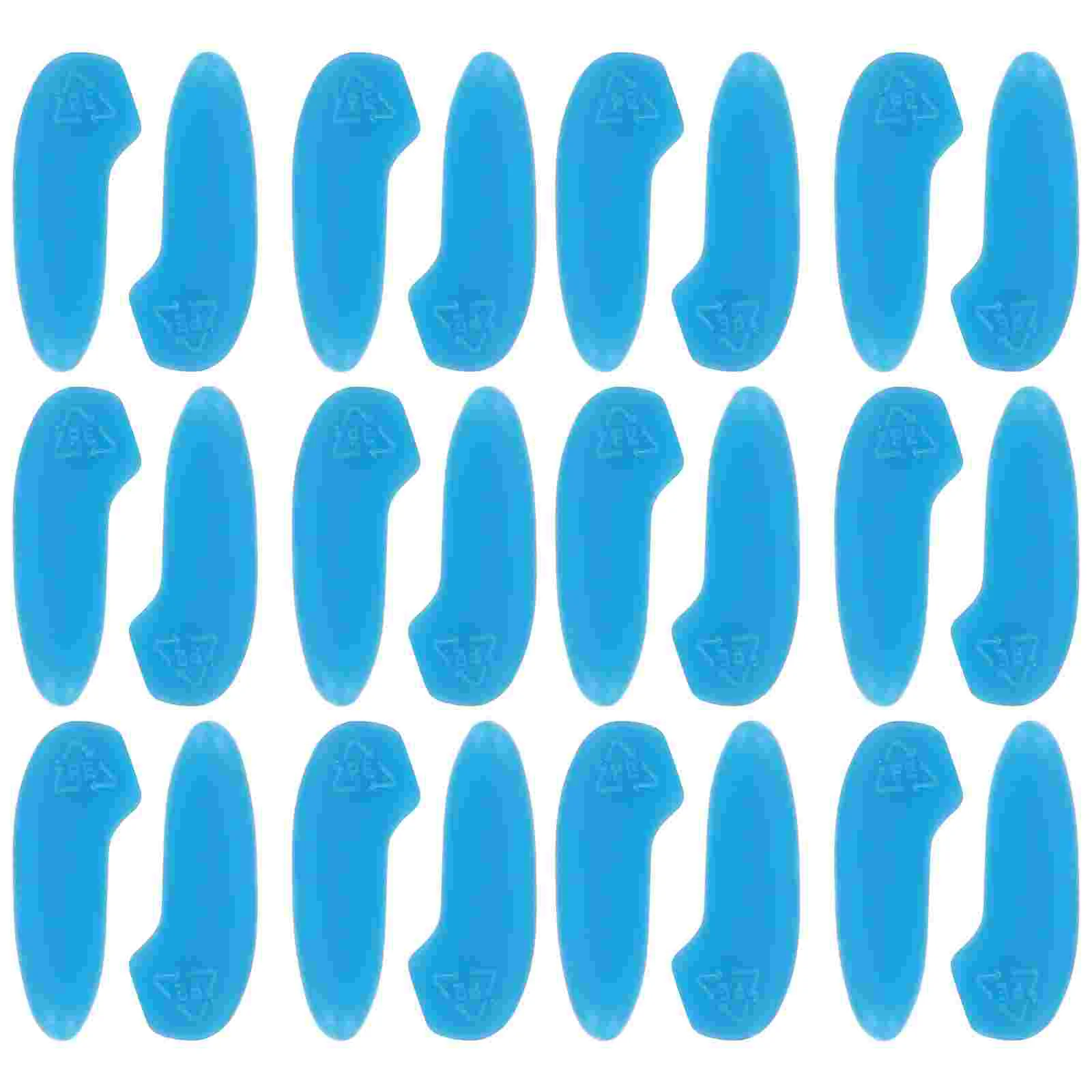 

50 Pcs Adjustable Tip Guard Covers Compression Knives Plastic Blades Protector Blue Kitchen Accessories Work